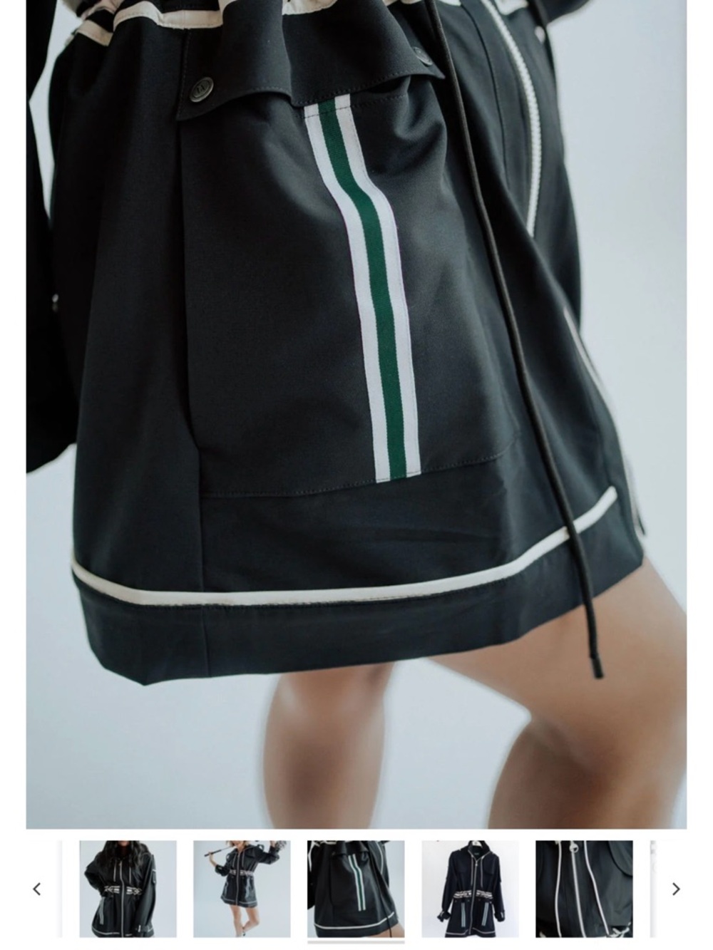 Fore All Windsor Rain Jacket Black Size Large - Picture 12 of 15